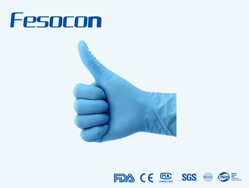 Nitrile and PVC Synthetic Gloves 